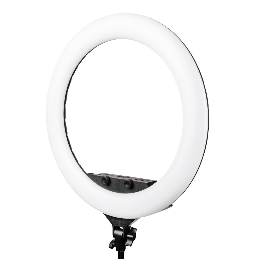 Кільцева лампа BUCOS BCS-F488 Ring Light 55 см зі штативом Чорний