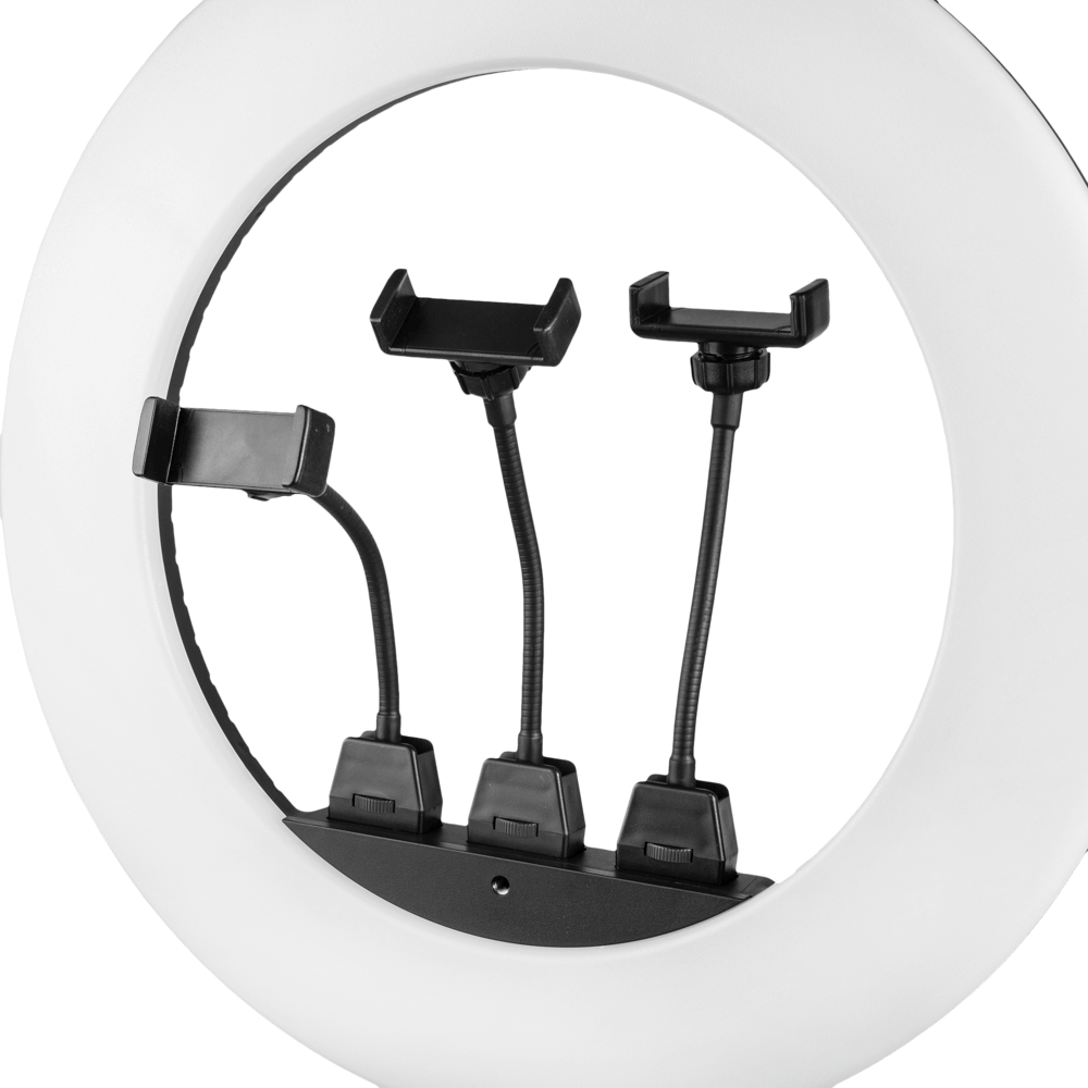 Кільцева лампа BUCOS BCS-R480 Ring Light 46 см зі штативом Чорний