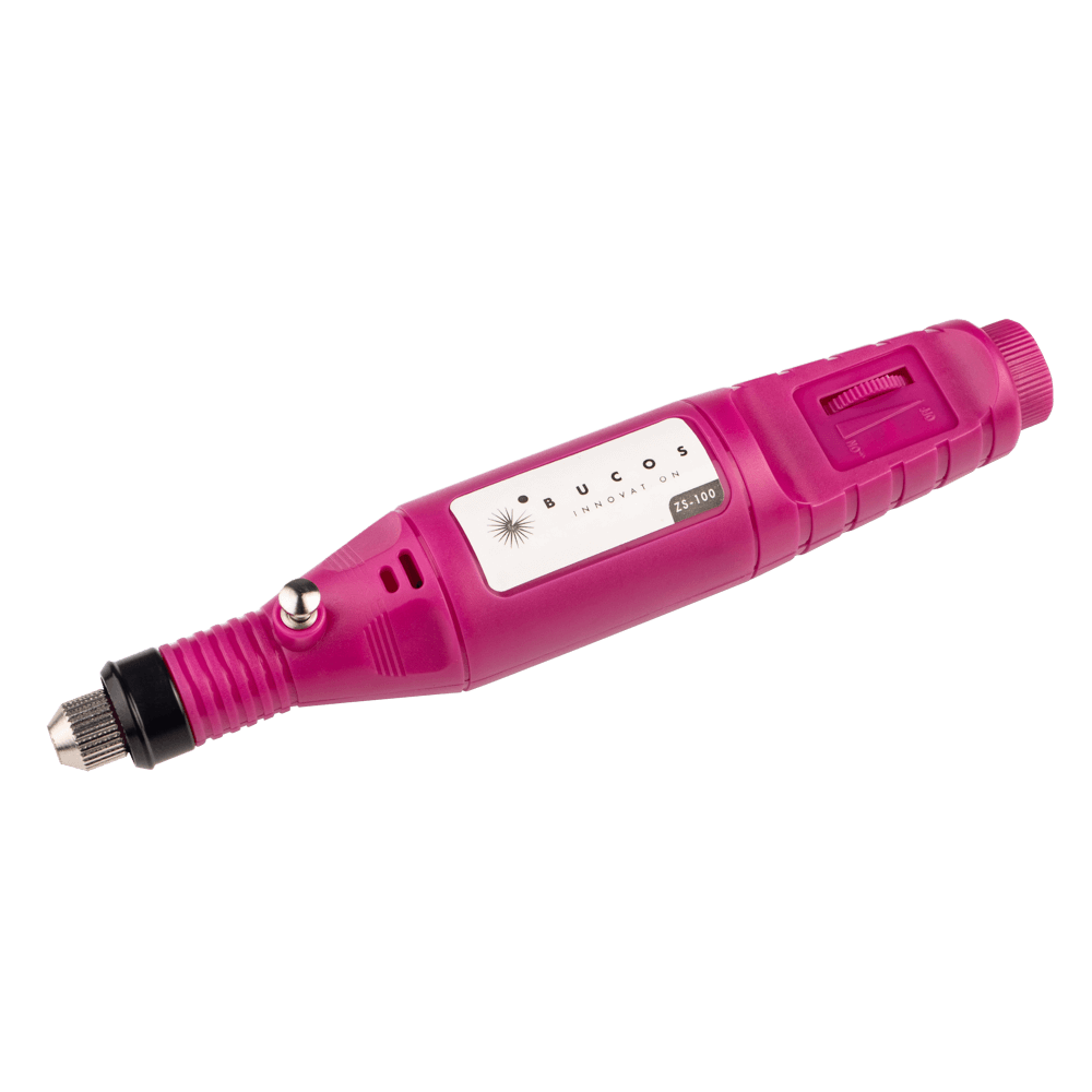 BUCOS ZS-100 PINK Professional Nail Drill – 9W and 20,000 RPM for Manicure