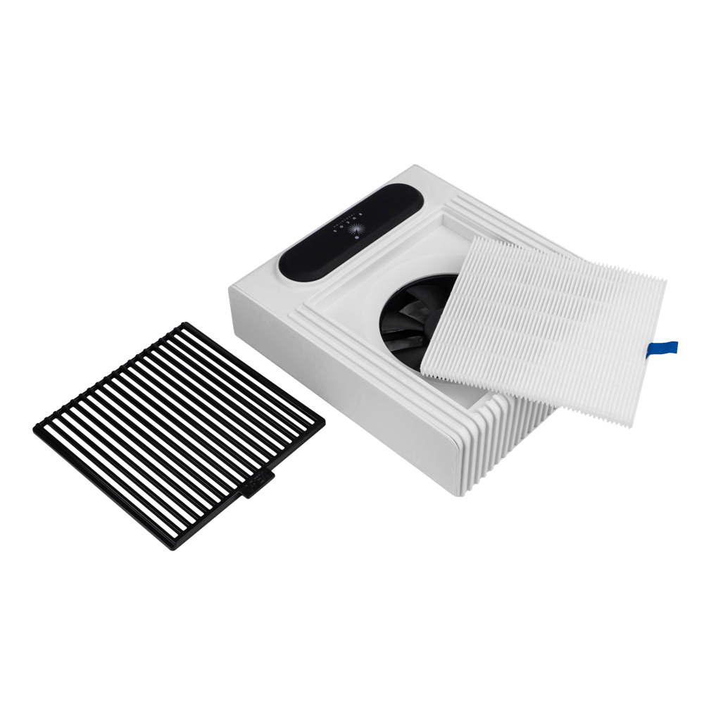 Pochłaniacz Bucos Cyclone V1 WHITE z filtrem HEPA 100W do manicure